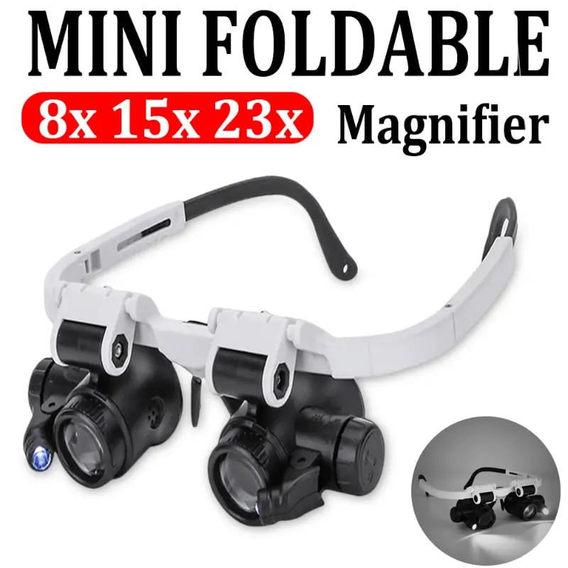 Magniview™ - The Ultimate Hands-Free Magnifier for Precise Close-Up Work