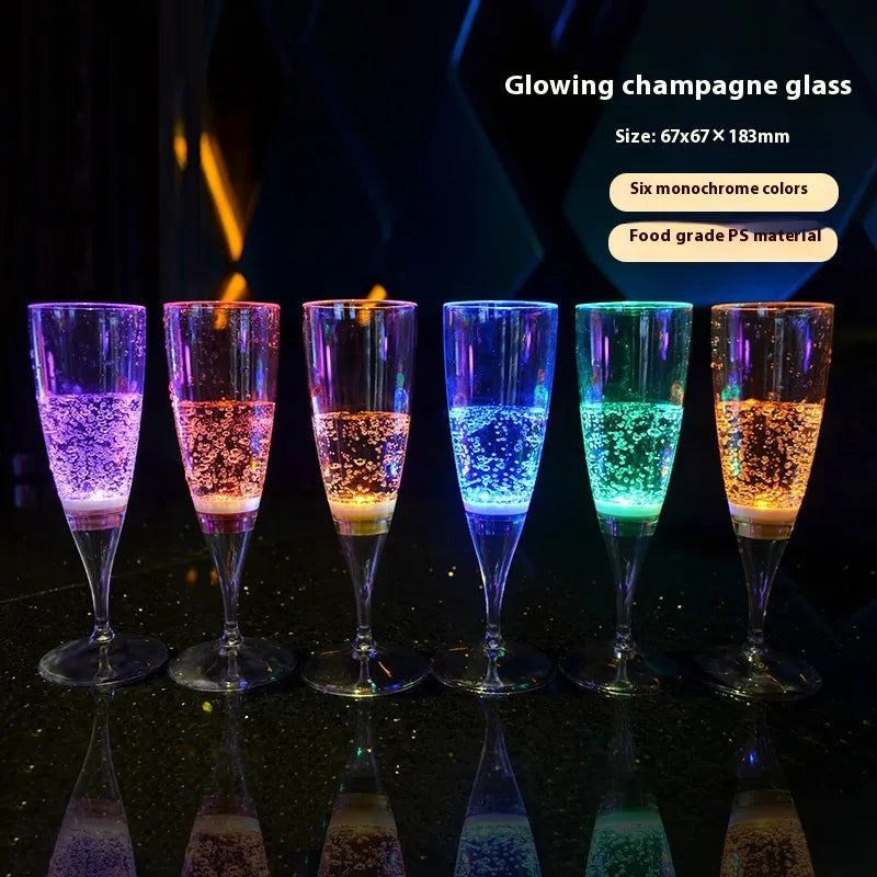 GlasGlo™ - LED Light Wine Glasses