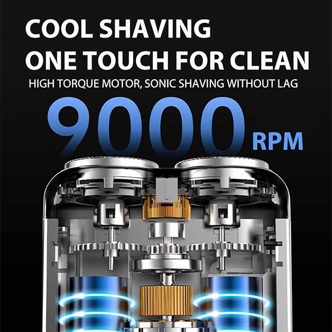 SwiftTrim™ - Mini Electric Rotary Dual Ring Pocket Shaver