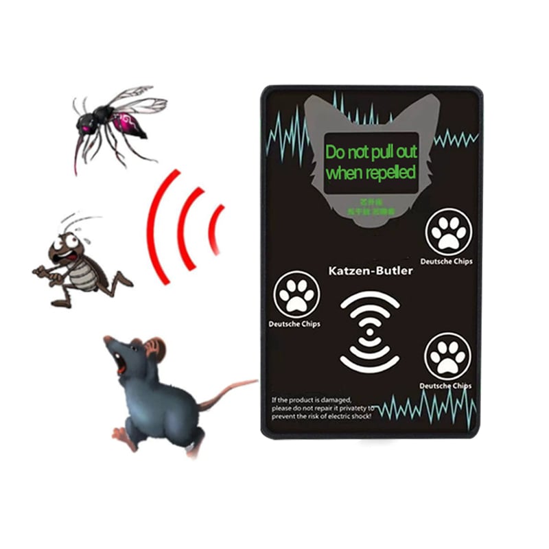 PestGuard™ - Ultrasonic Electronic Mouse and Pest Repeller