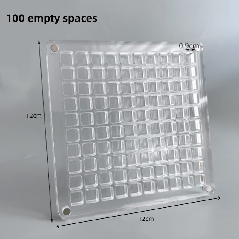 ShellGlo™ - Acrylic Magnet Shell Storage Box