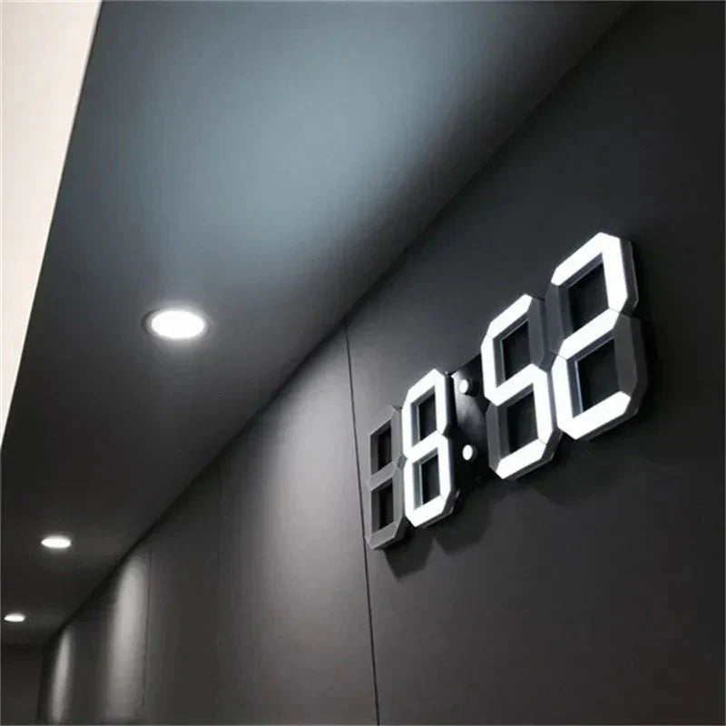 LumaPulse™ 3D LED Wall Clock – Transform Your Space with Stunning Mood-Enhancing Lighting