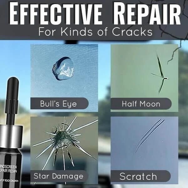 1+1 FREE | GlassFix™ Cracks Away Glass Repair Kit