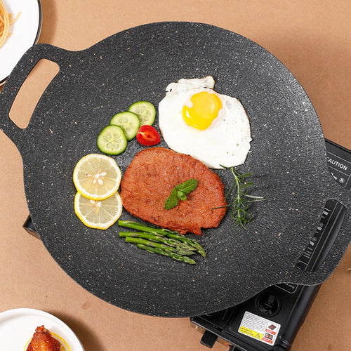 CookEase™ Non-Stick Korean Grill Pan — Effortless Cooking, Juicy Meals, No Mess Every Time