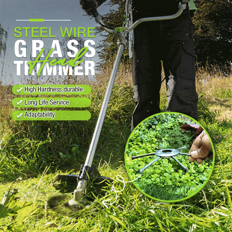 TrimPro™ - Steel Cable Grass Trimmer Head