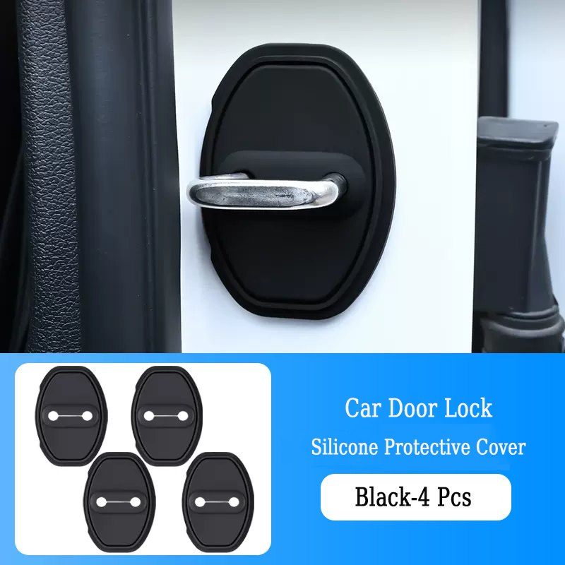LatchGuard™ - Silicone  Protective Cover for Car Door Locks (4 Pieces)