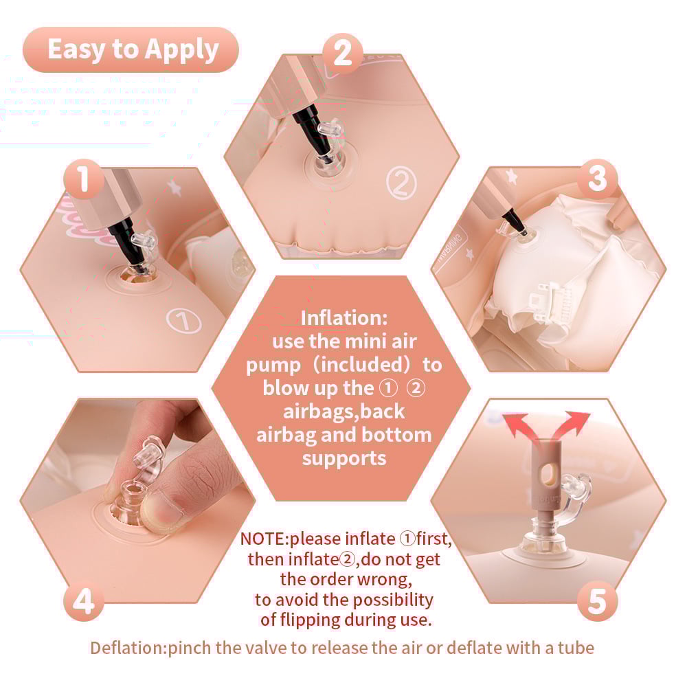 AquaTots™ - Baby Swim Ring Float Aid