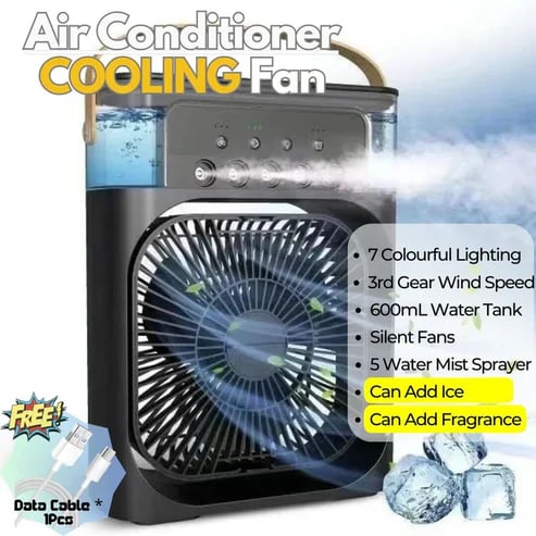 Chillora™ - Portable Air Humidifier Fan Air Conditioner
