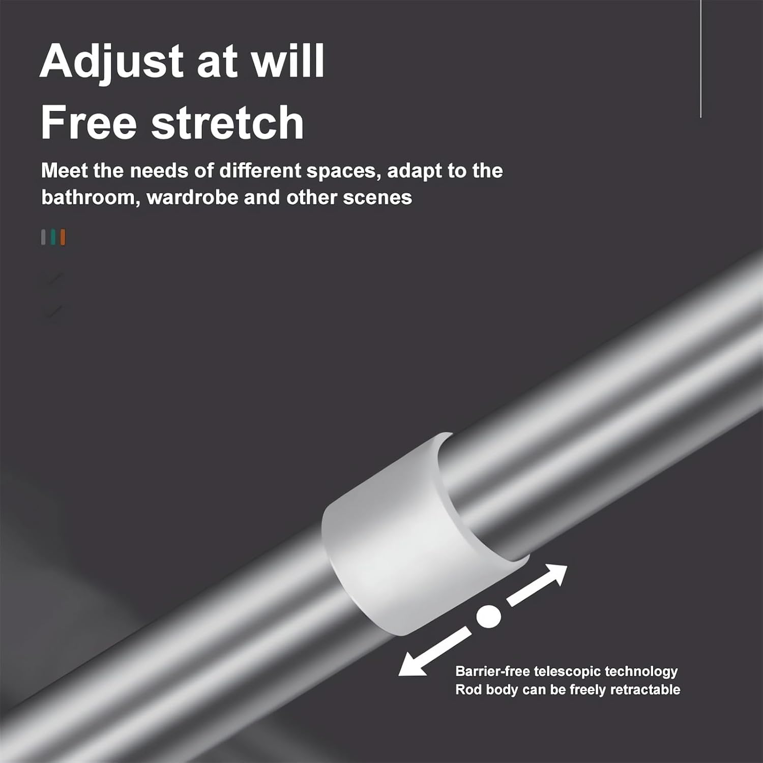 Drill-Free Adjustable Rod™ - Quick and Easy Solution!
