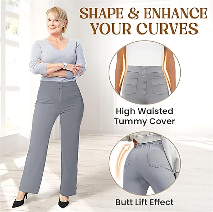 ComfortPlus™ - Casual stretch pants with high waist for women!