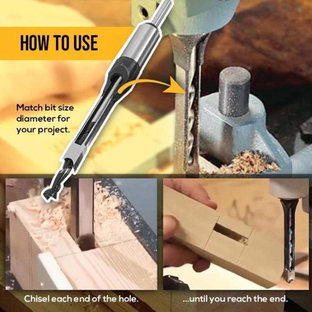 1+1 FREE | ChiselEase™ Drill Precise Square Holes In Seconds!