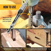 1+1 FREE | ChiselEase™ Drill Precise Square Holes In Seconds!