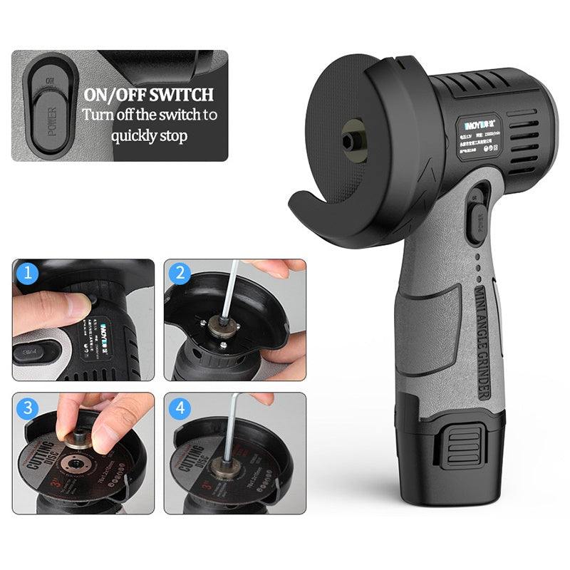 GrindMax™ – Elevate your cutting tasks with the compact yet powerful tool