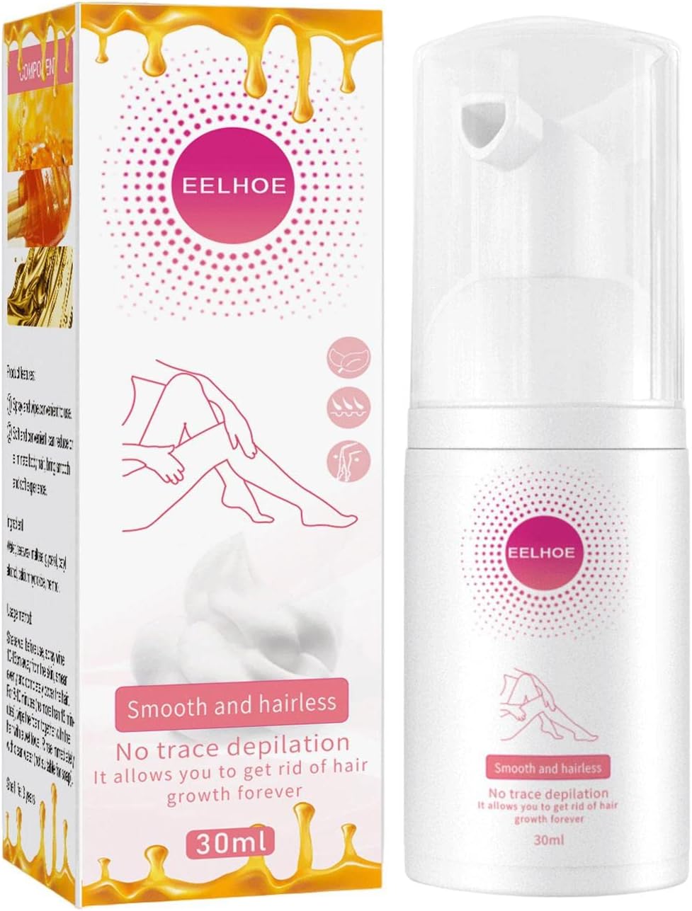 1+1 FREE | Silké™ Mousse Hair Removal Spray