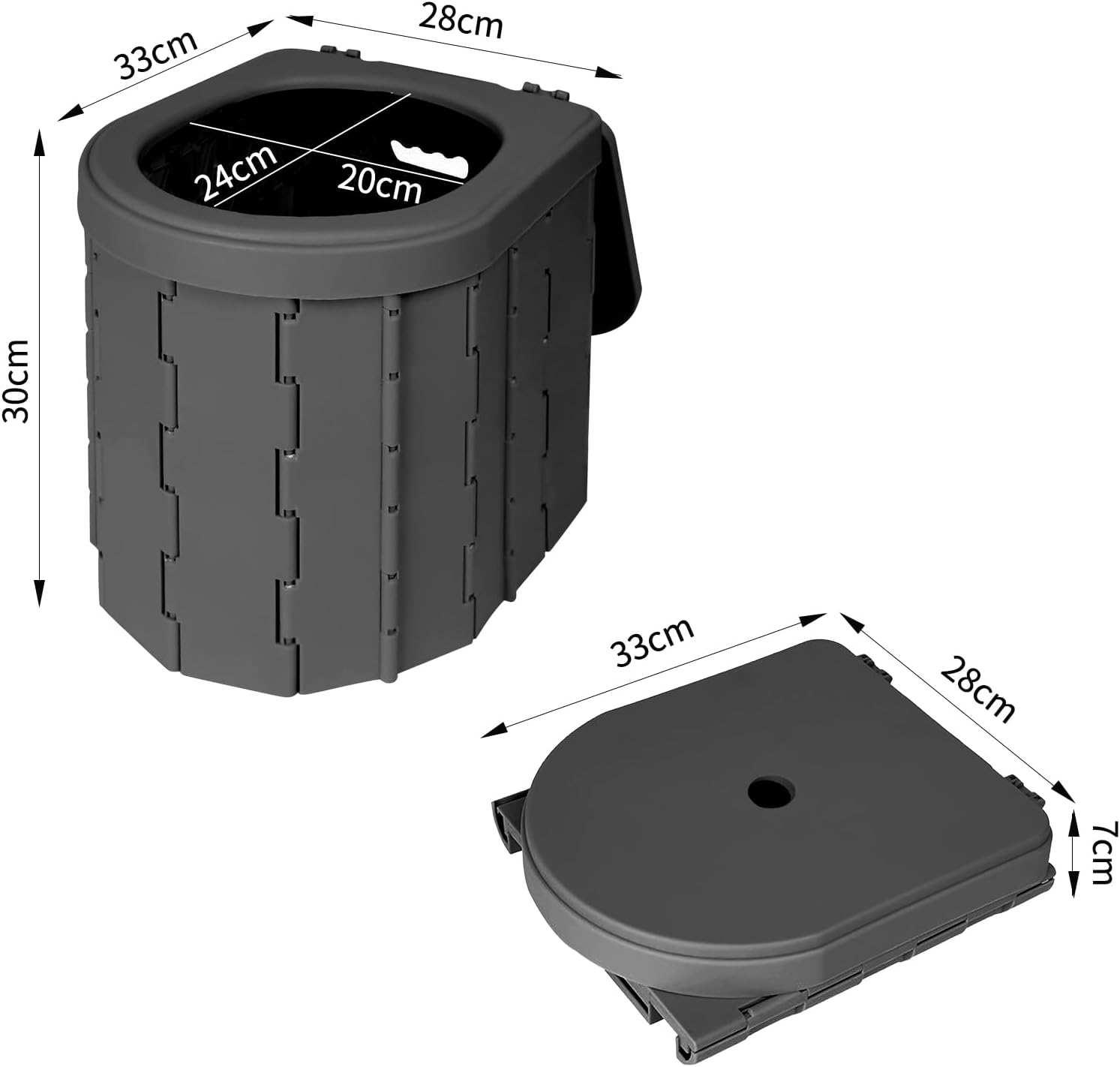 FoldaLoo™ – Portable Folding Toilet