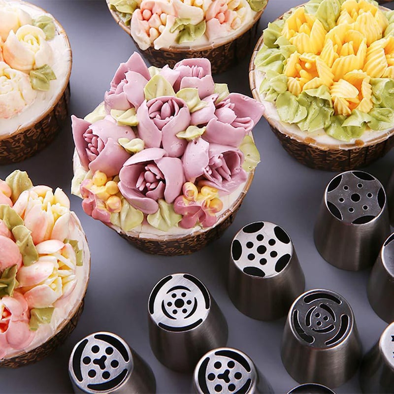 SilverCraft™ Piping Master Set — Create breathtaking cakes that turn heads