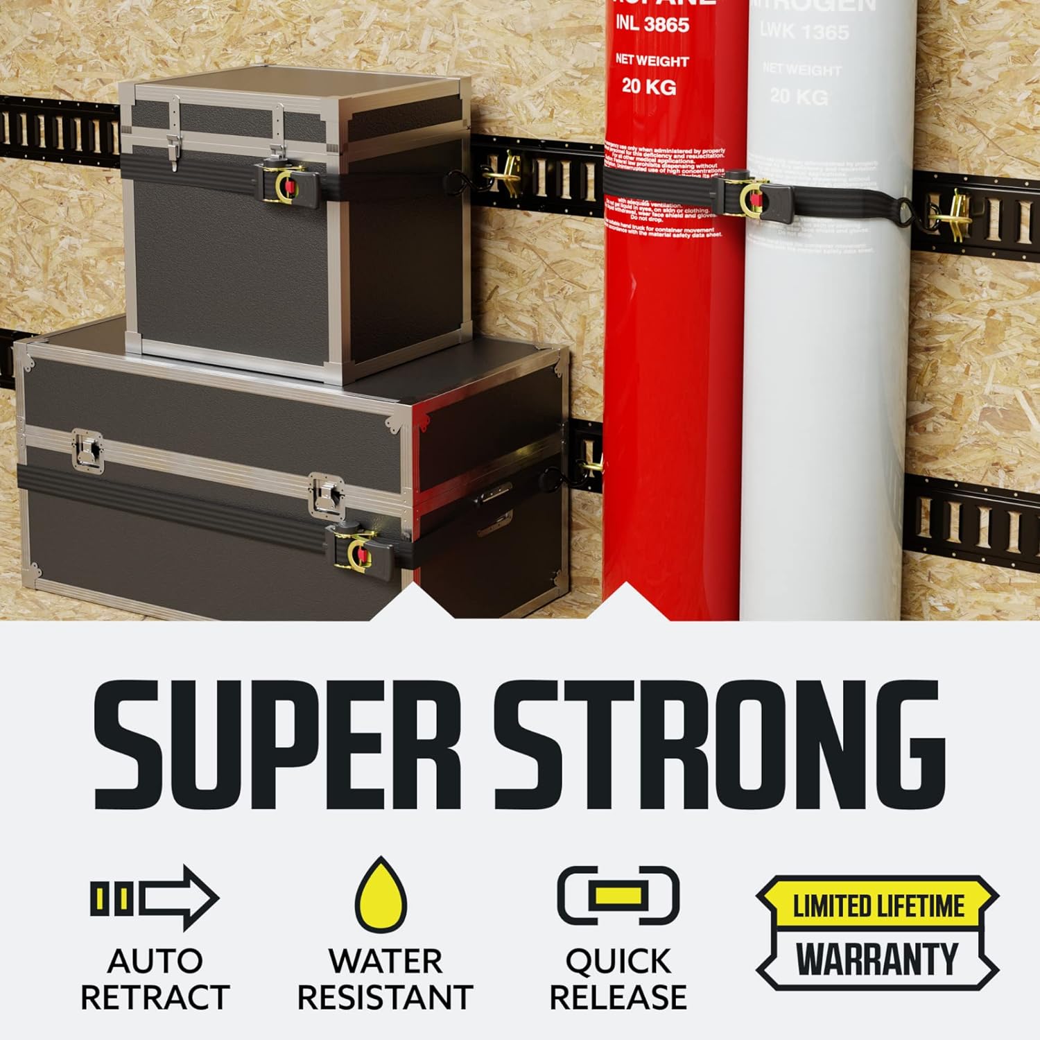 SnapStrap™ - Automatic Ratchet Strap