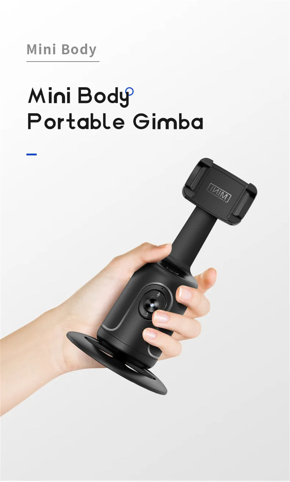 SelfiePro™ - Cardan Shaft With Automatic Face Tracking