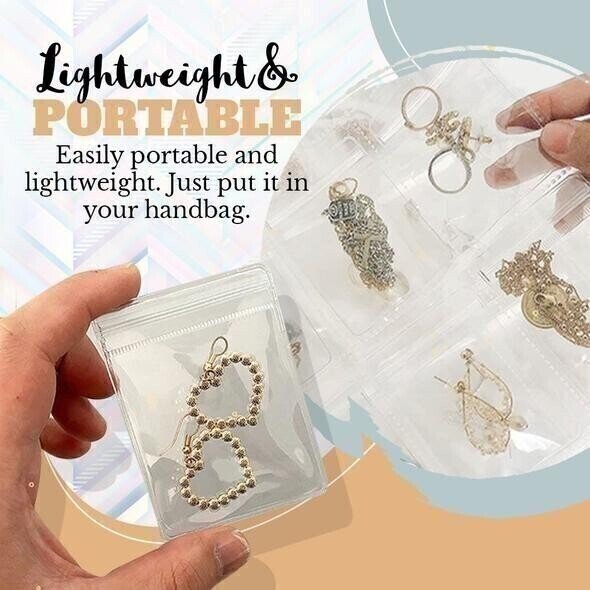 Jewelkase™ - Transparent Jewelry Storage Book Set