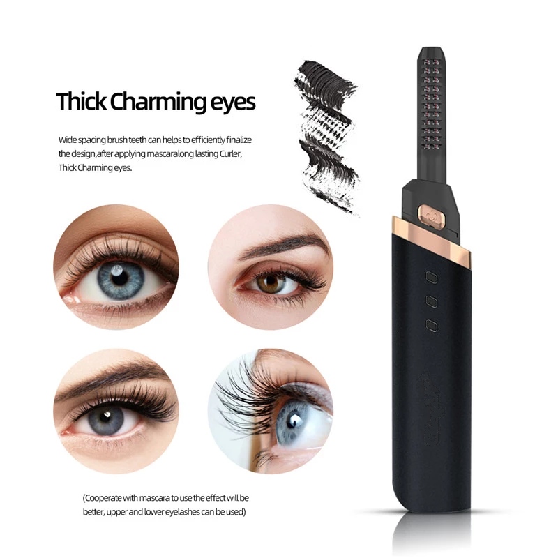 LumeLash™ Heated Eyelash Curler — Instant Curl, Beautiful Damage-Free Lashes All Day