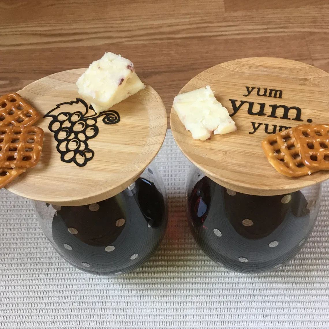 1+1 Free | WineTop™ - Wine Glass Charcuterie Lid