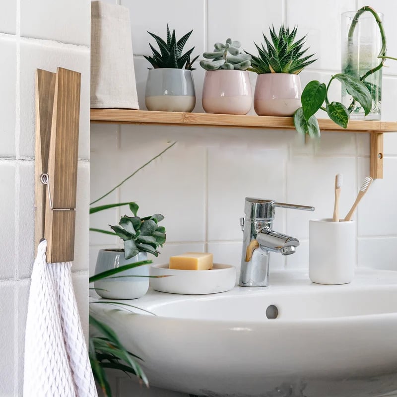 1+1 FREE | Clothespin Towel Holder™ — Bring Warm Rustic Charm And Sturdy Support To Your Home