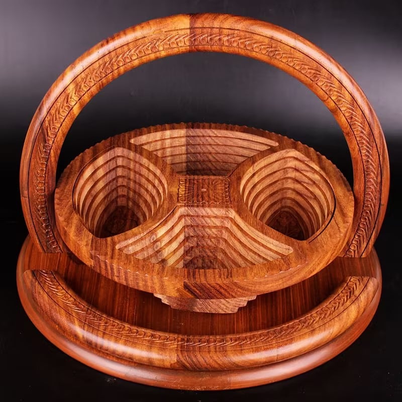 ArtisanoNest™ — Hand-Carved Walnut Beauty that Transforms Your Home with Elegant Warmth