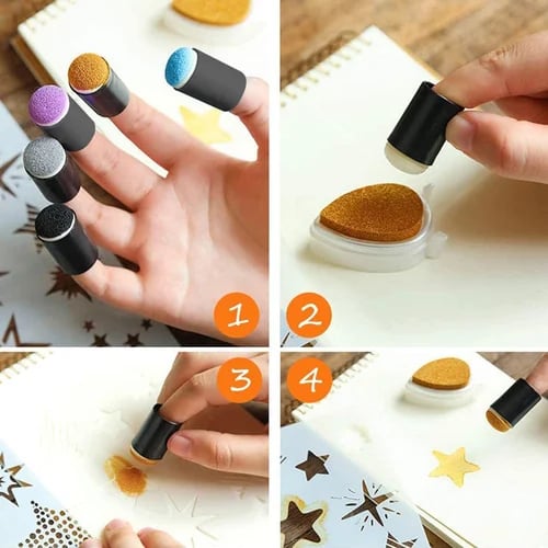 ColorJoy™ – DIY Finger Painting Kit With Sponges