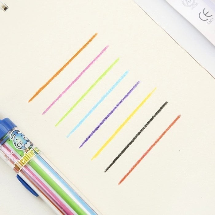1+1 FREE | 8-in-1 Colored Pencil™ — Unleash Creativity Anywhere, Fun and Mess-Free Every Time
