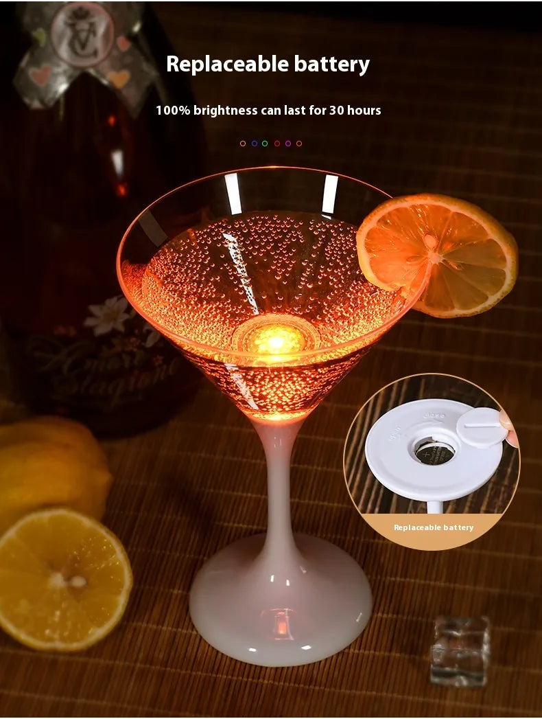 GlasGlo™ - LED Light Wine Glasses