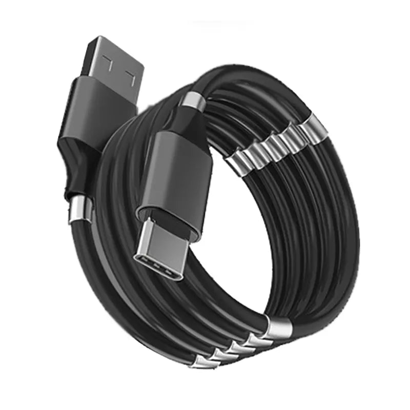 VoltMend™ Magnetic Charging Cable – Fast Docking, Keep Things Organized, Effortlessly Charge Any Device