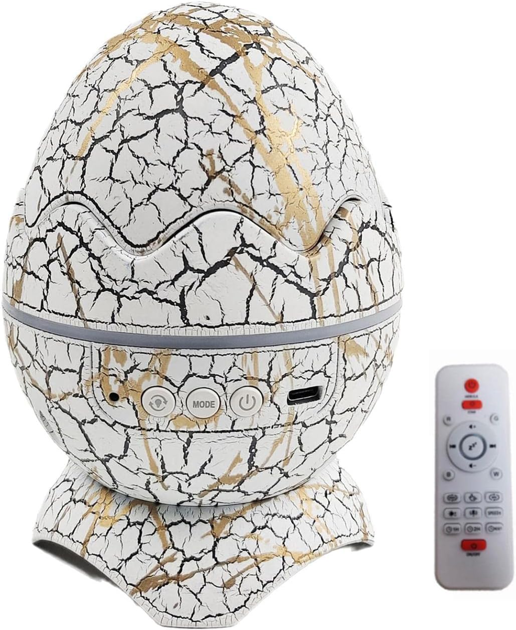 DracoGlow™ – 3-in-1 Galaxy Night Light, Projector & Speaker