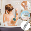 1+1 Free | ReachBrush™ Bath Brush with Long Handle and Soap Dispenser