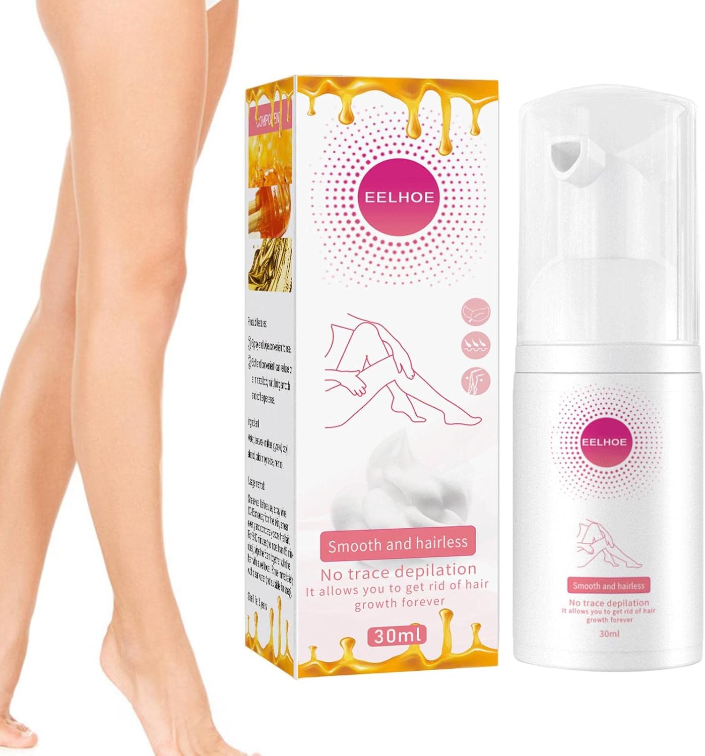 1+1 FREE | Silké™ Mousse Hair Removal Spray