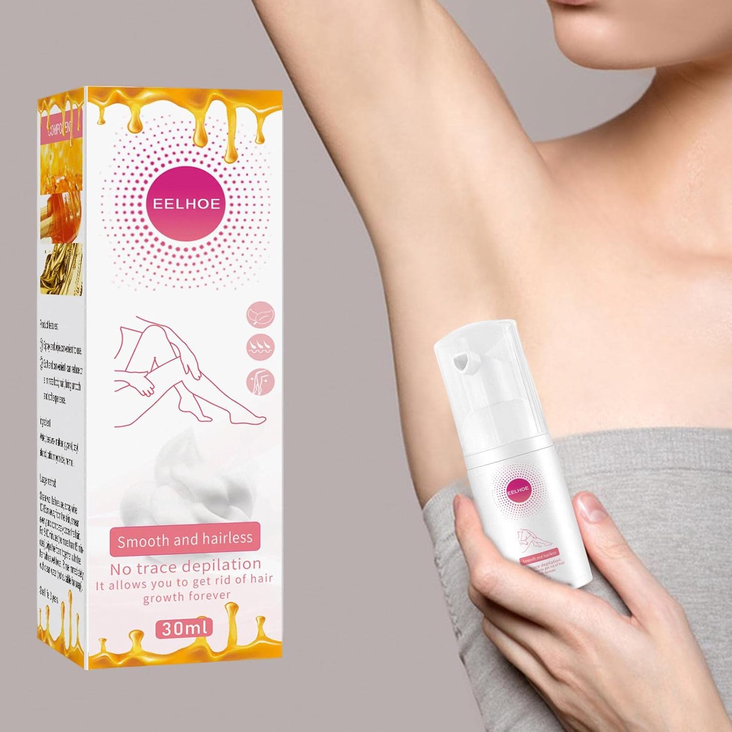 1+1 FREE | Silké™ Mousse Hair Removal Spray