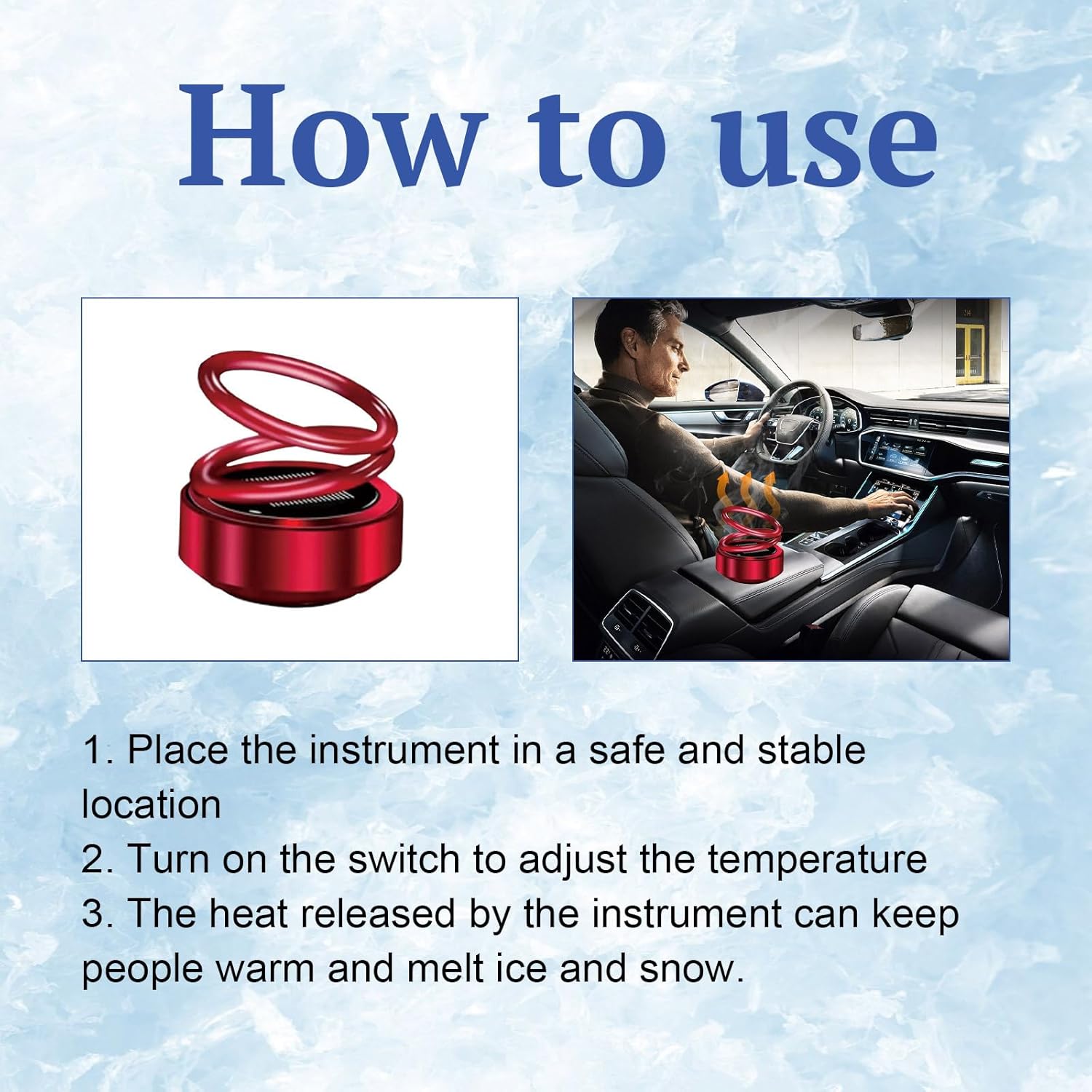 1+1 FREE | Portable Kinetic Molecular Heater™ Enjoy efficient heat anywhere
