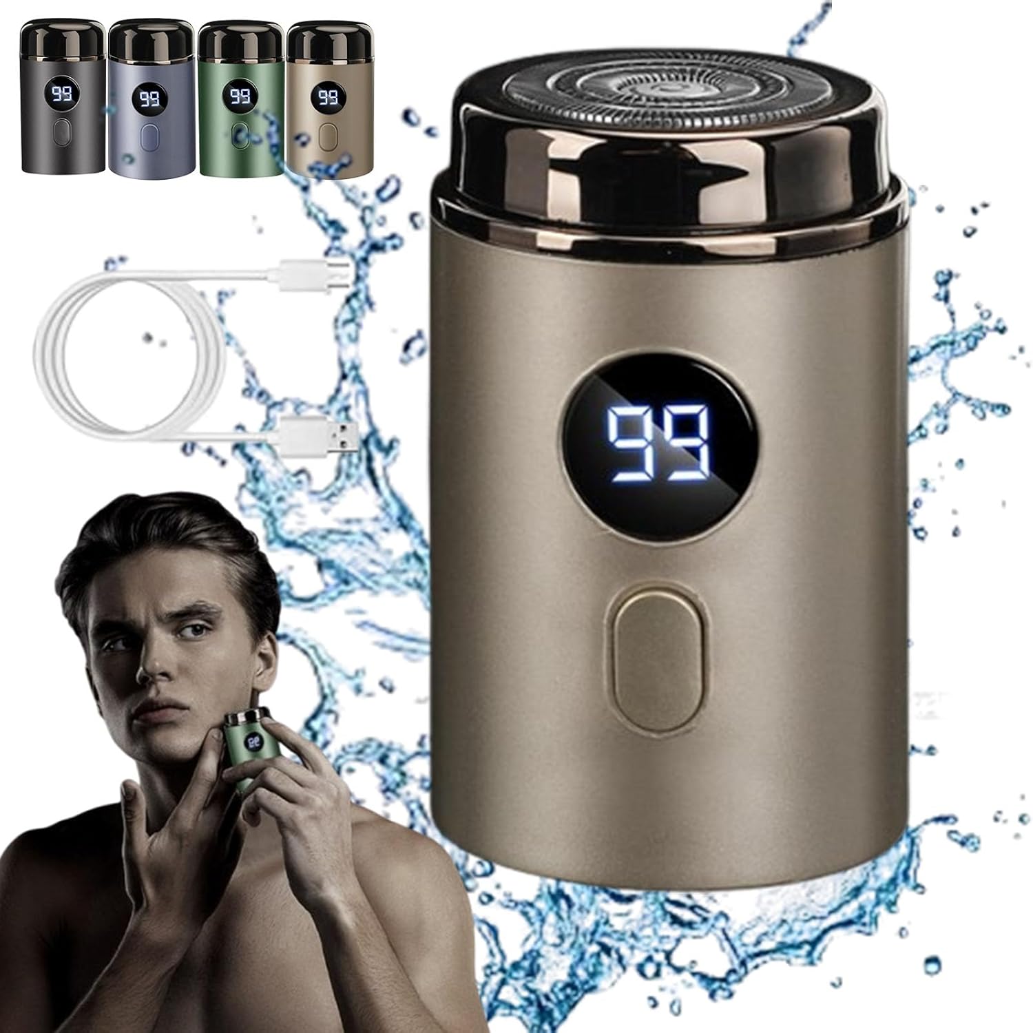 TrimMate™ – Precision Beard Trimmer in Pocket Size