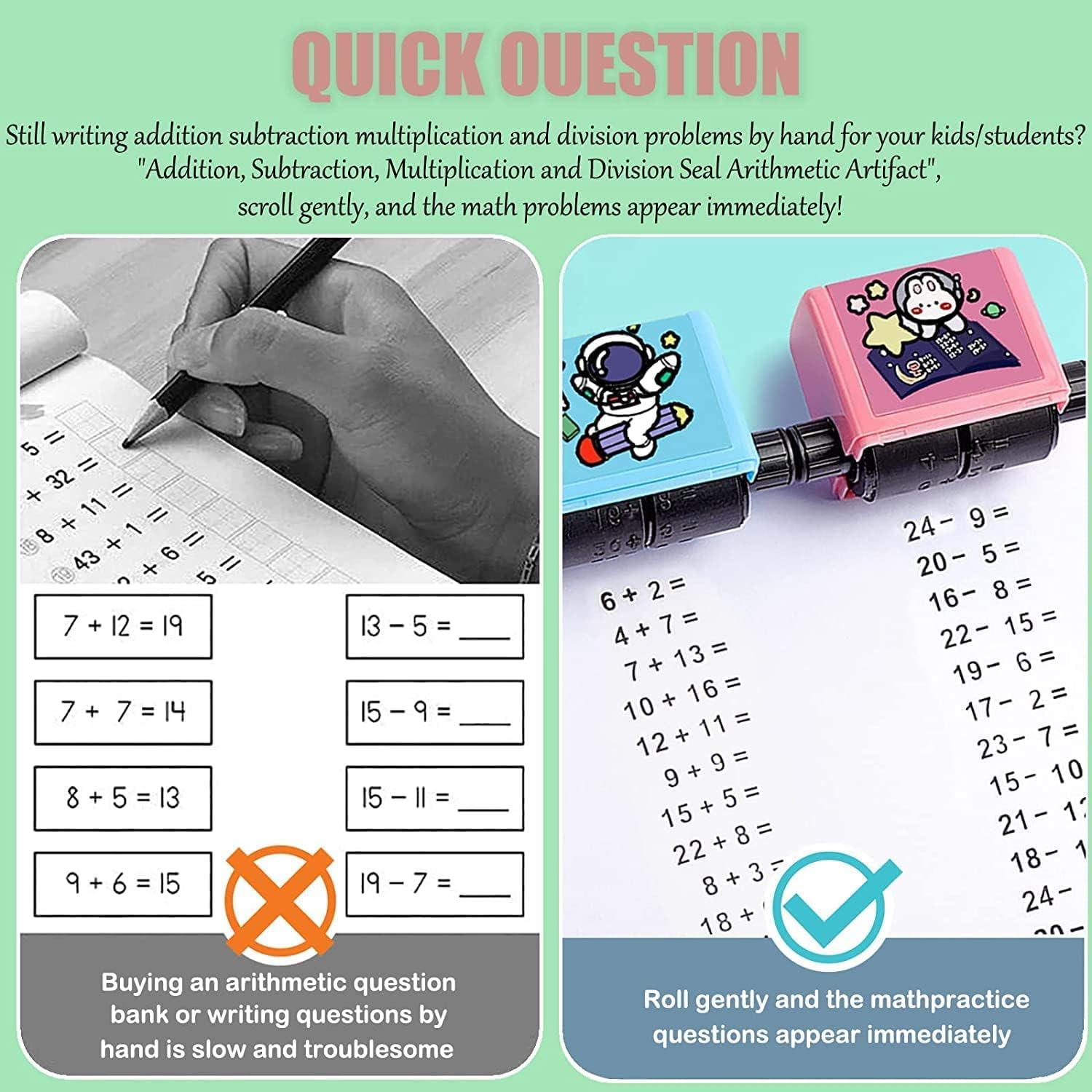 MathPlayStamp™ - Mathematical Stamp