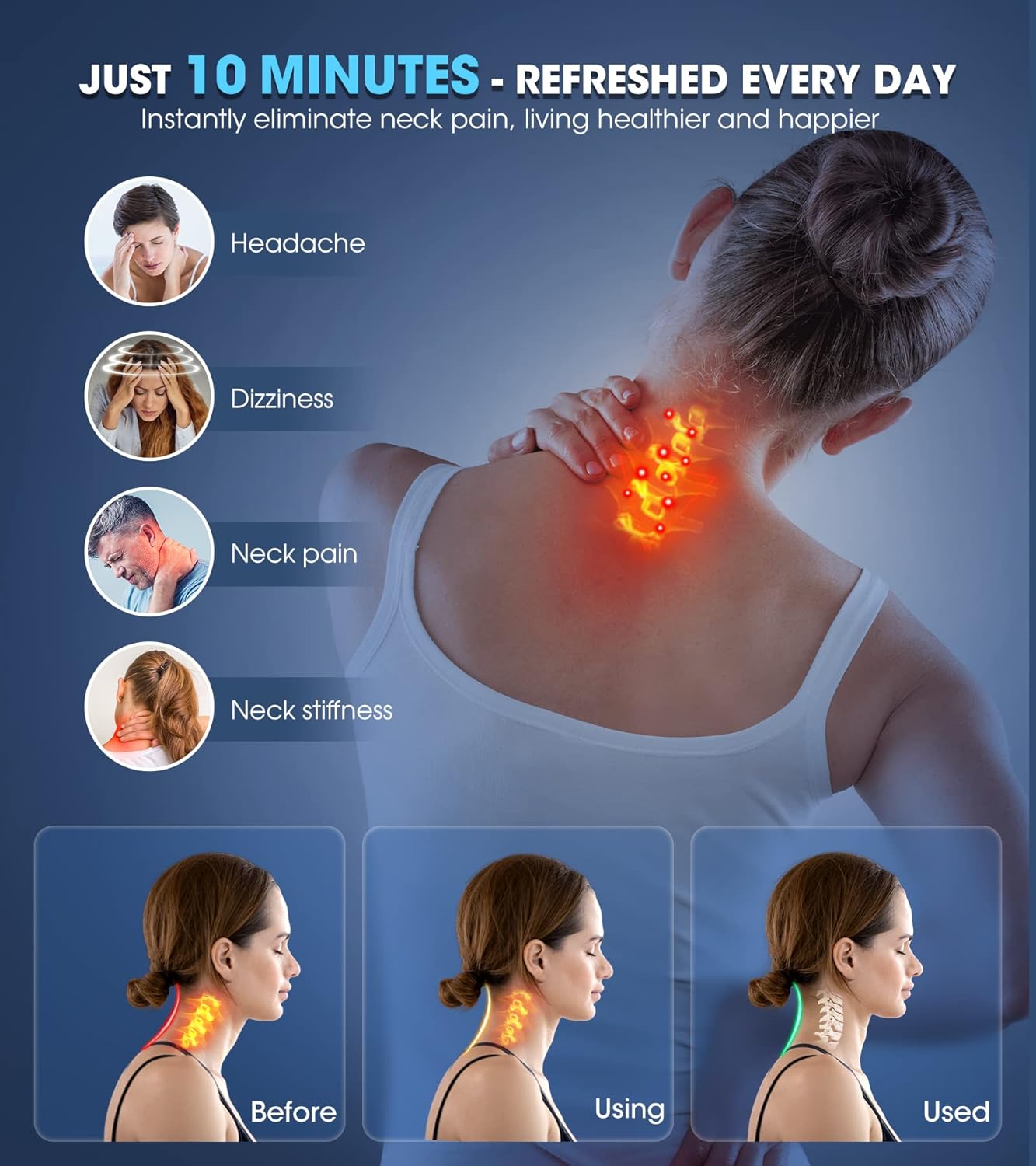 CurveEase™ - Instant Pain Relief For Your Neck!