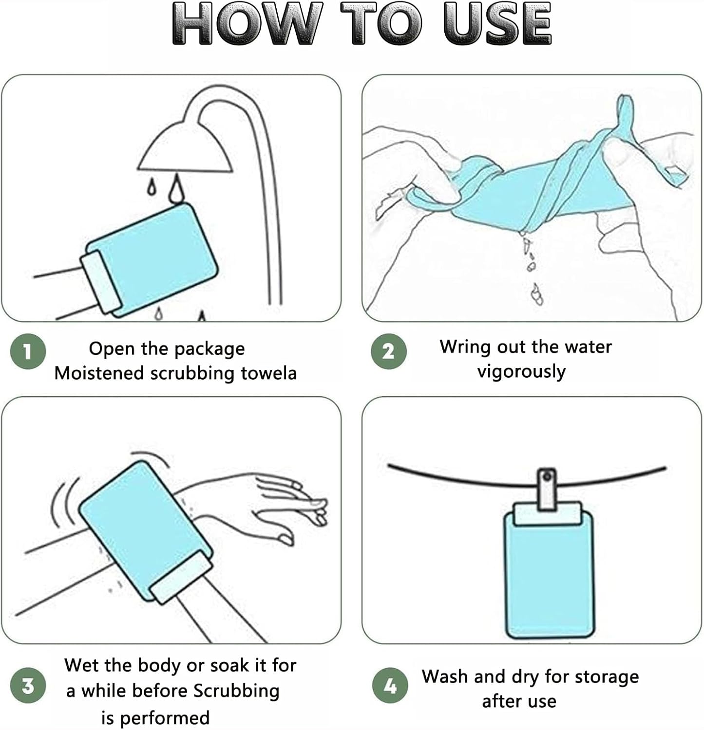1+1 FREE | Soft Shower Gloves™ Better Skin Cleaning