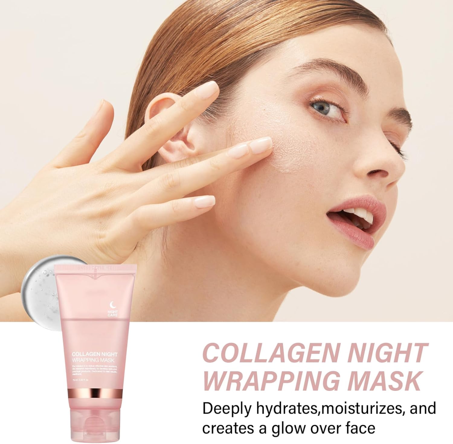 1+1 FREE | RevitaMask™ Collagen Booster For Firm, Youthful Skin Throughout The Night!