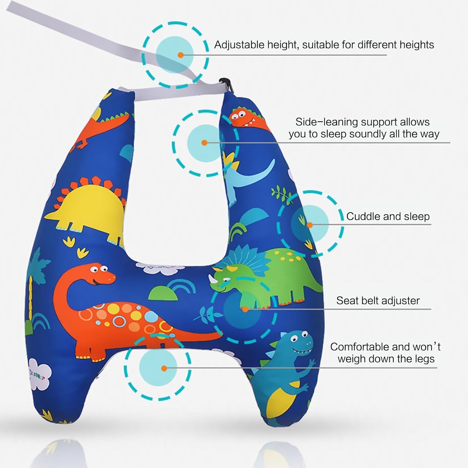 SleepMate™ – H-shaped Travel Car Pillow For Kids