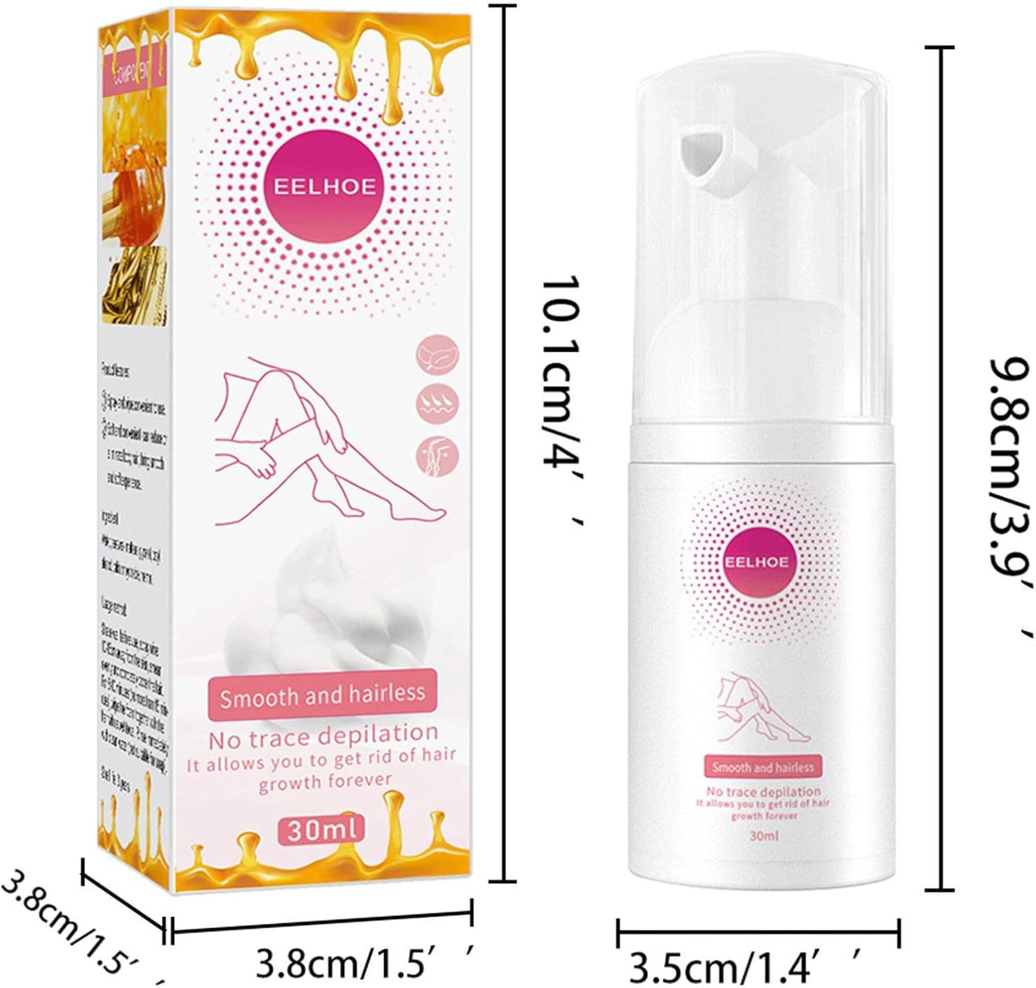 1+1 FREE | Silké™ Mousse Hair Removal Spray