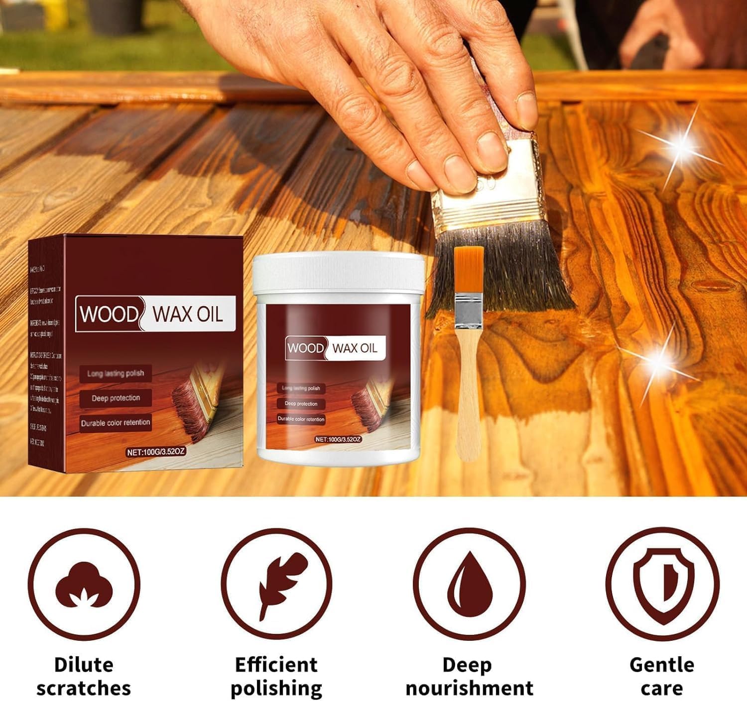 1+1 FREE | Wood Wax Oil™ — Protect Your Wood with Radiant, Long-lasting Beauty
