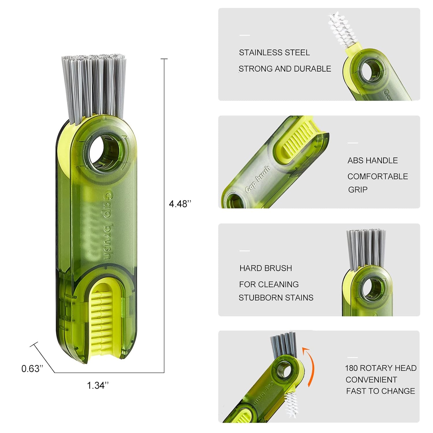 1+1 FREE | ReachClean™ 3-in-1 Multifunctional Cleaning Brush