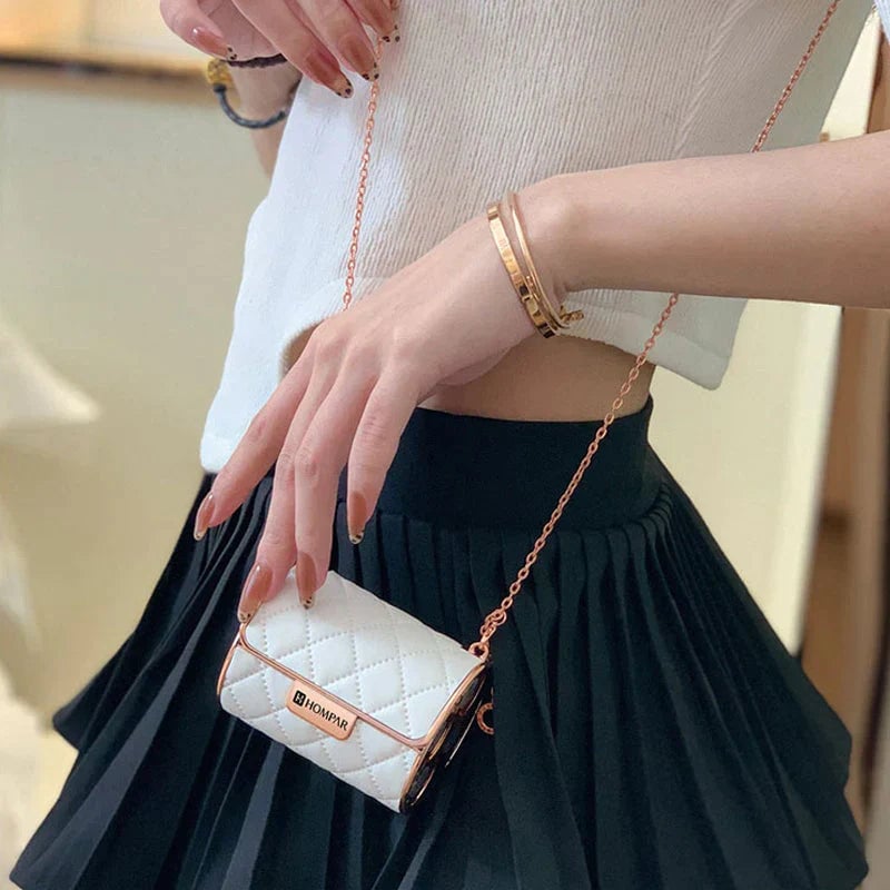 GlossBag™ - Velvet Matte Lipstick Set with Chain Bag