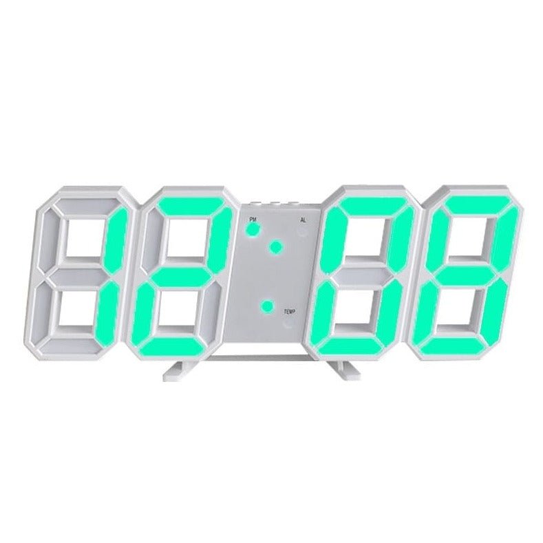 LumaPulse™ 3D LED Wall Clock – Transform Your Space with Stunning Mood-Enhancing Lighting