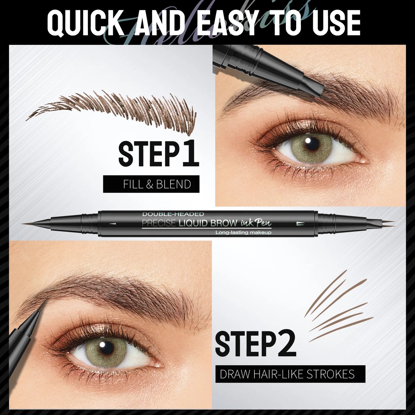 1+1 FREE | EyebrowPro™ Effortless, Flawless Eyebrows That Last All Day