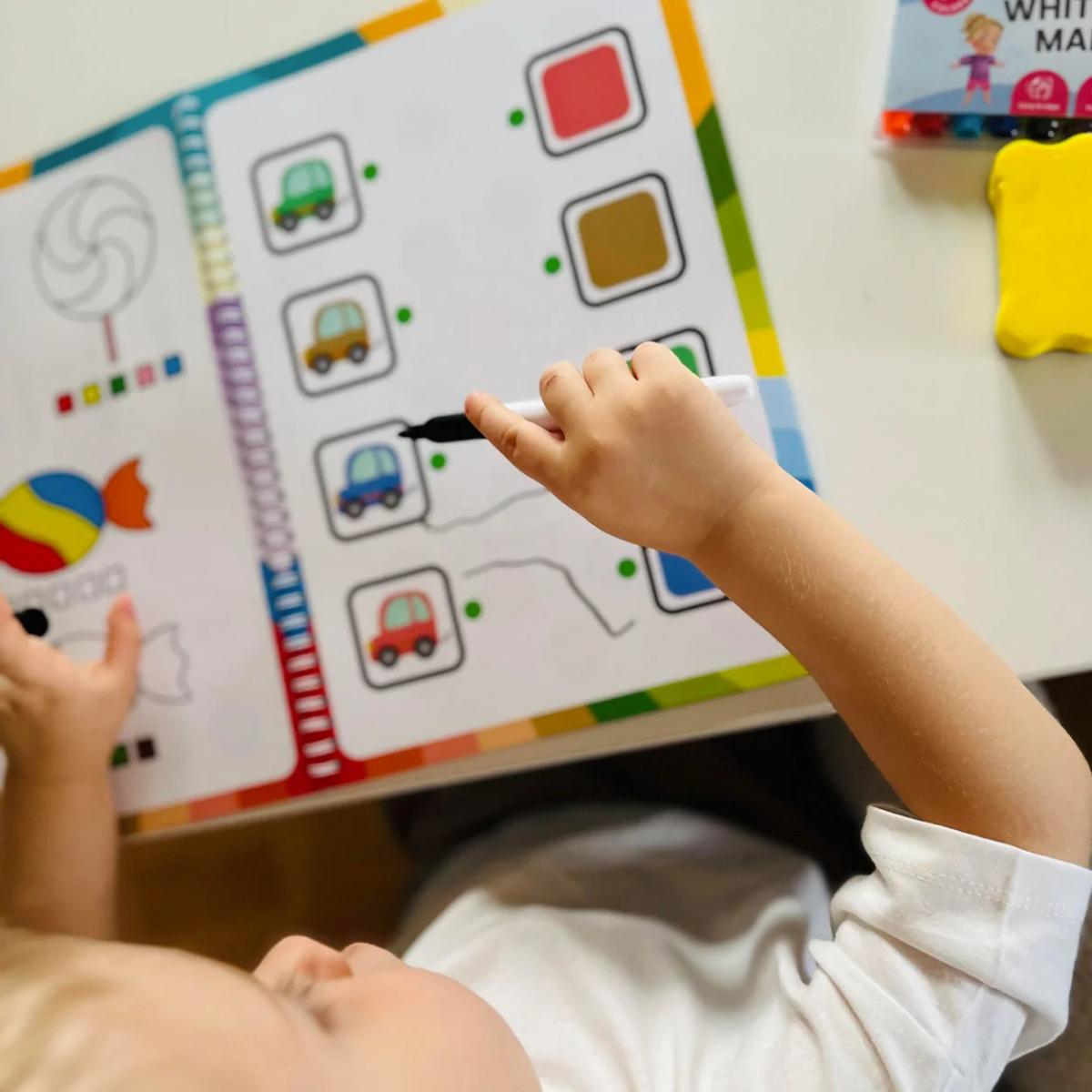 ColorWhiz™ Learning Workbook – Ignite Your Child's Imagination and Boost Brainpower on Every Fun Page