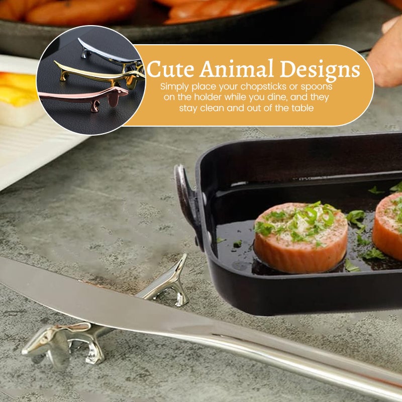Critter™ (6-piece) - Stainless Steel Cutlery Holder